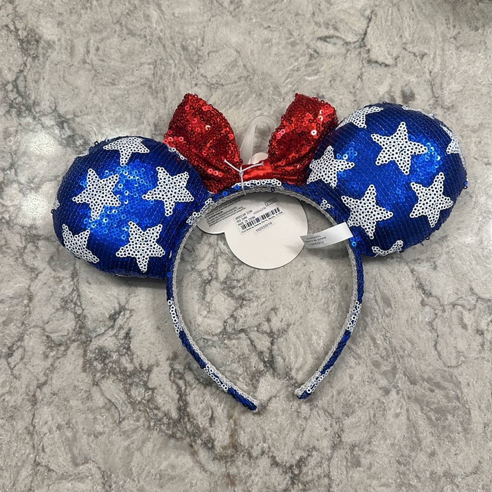 Minnie Mouse ears ❤️🤍💙 - Picture 2 of 3